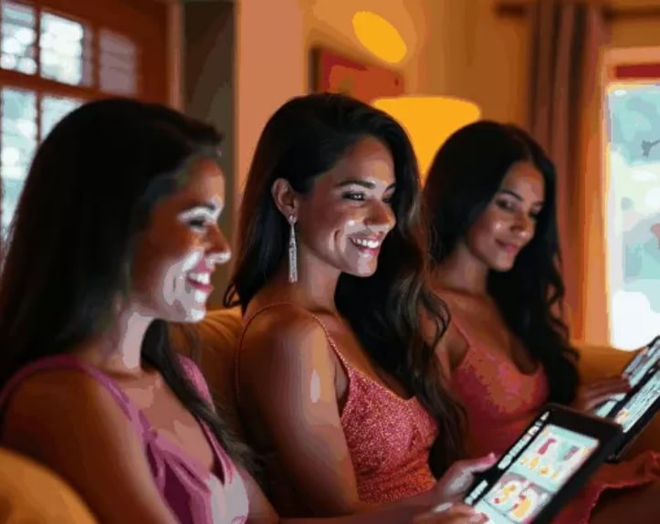 Ilustrasi aktivitas taruhan dan live casino di ezebet dengan nuansa gelap berkilau